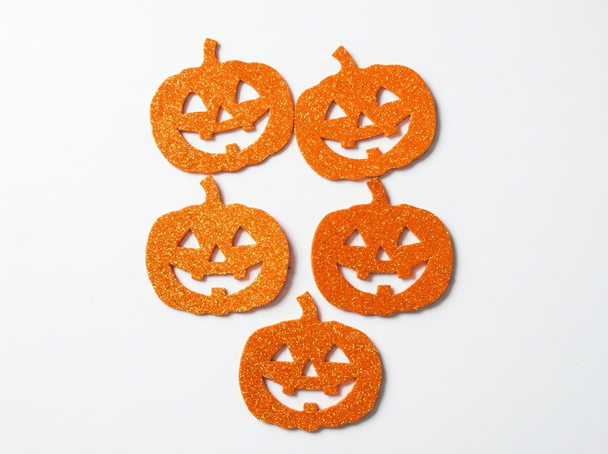 apliques adornos halloween calabazas