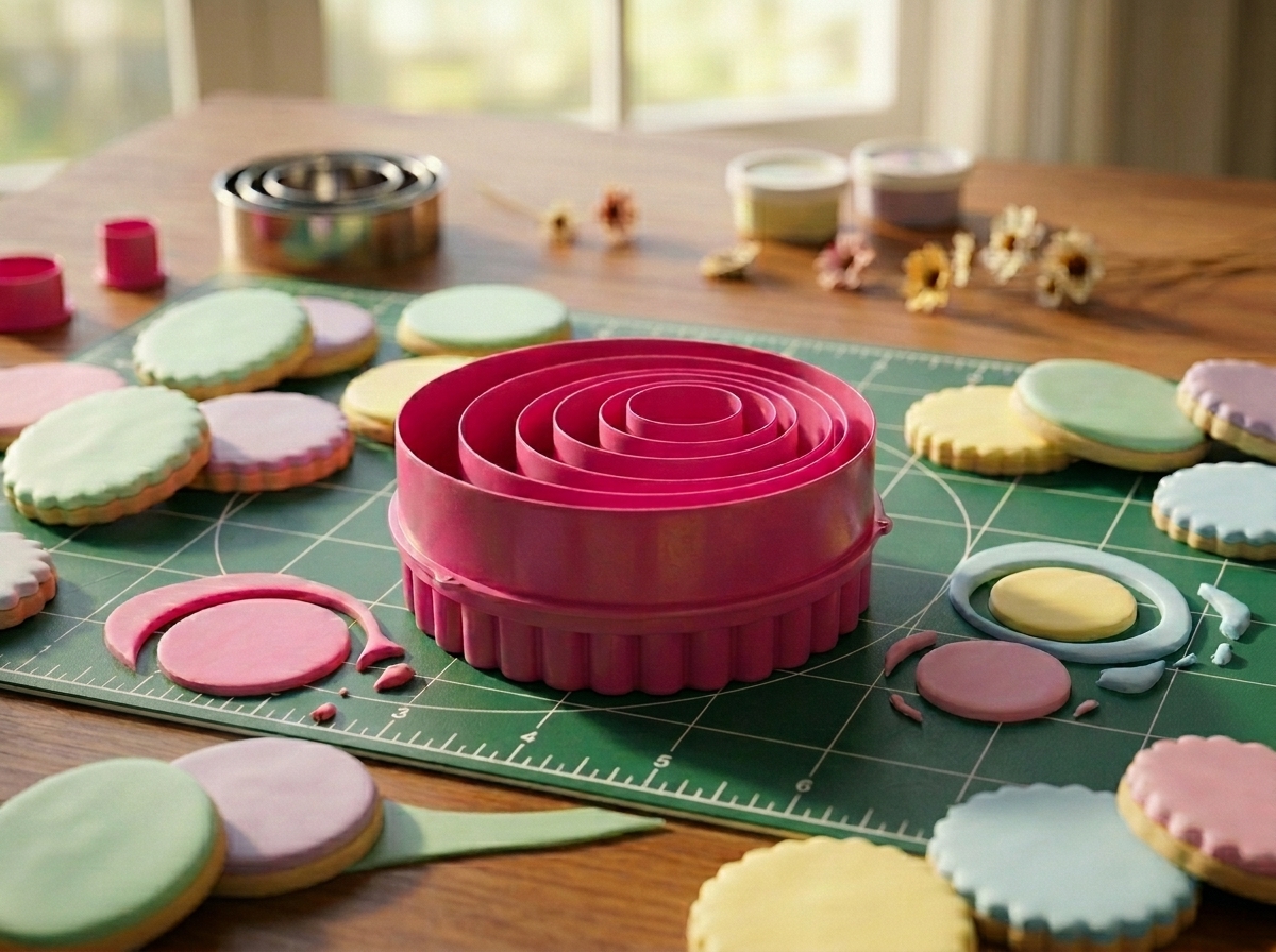 Cortador de Círculos redondo para reposteria utensilio de cocina