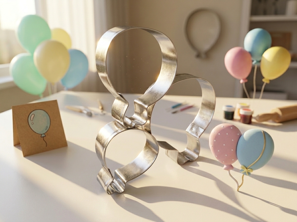 Cortador de globos infatil en acero aptos para alimentos