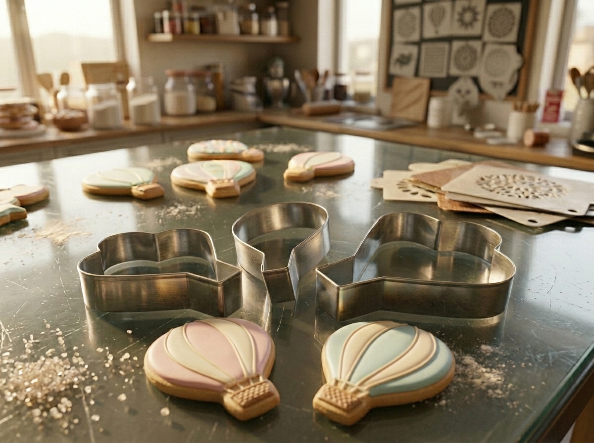 Cortador de galletas muffins cupcake decoración en fondant