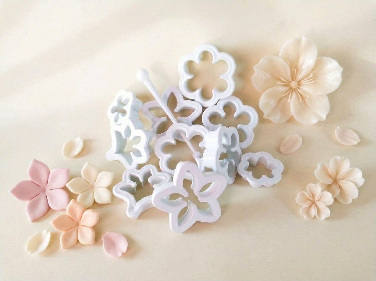 Molde Cortador Flores Margaritas Modelado Floristería Pasta 