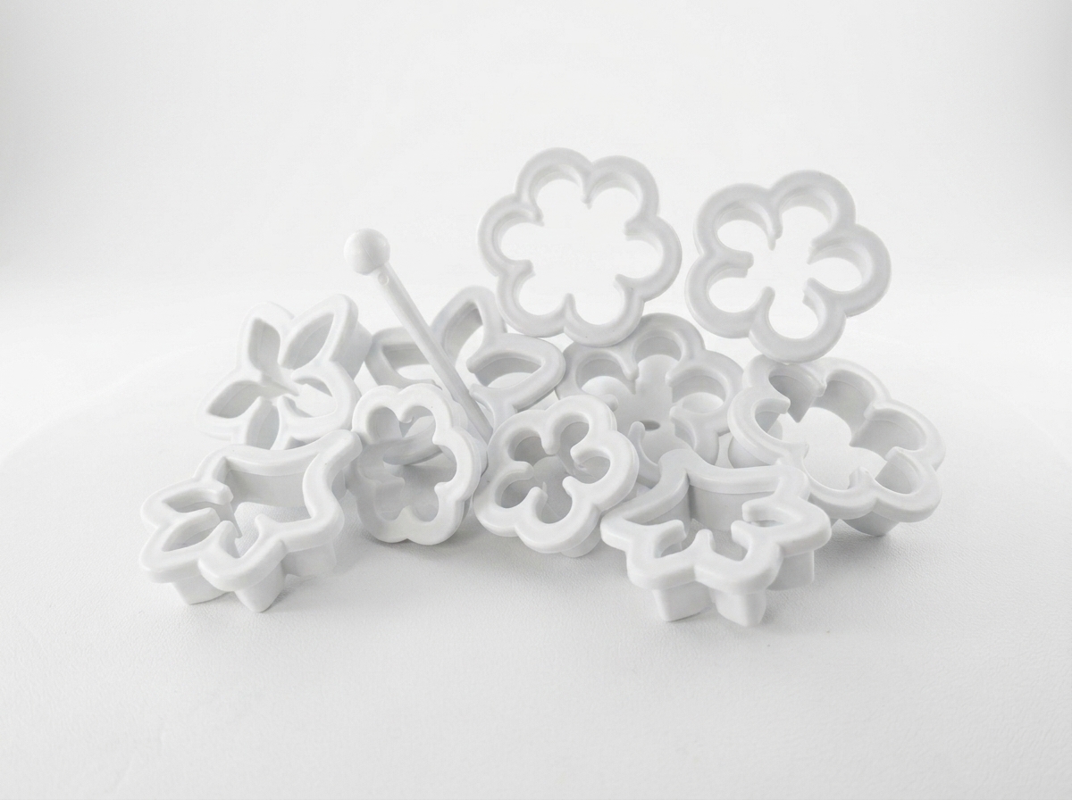 cortador de flores redondas para decorar pastel toras floristeria artificial