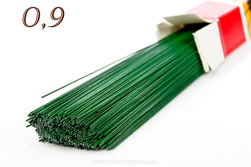 Tallos de Alambres Delgados para Flores tono Verde Tallos Florales Varillas Decorativas Para Cubrir Flores Y Follaje Floristería Artificial 38cm Ideal para proyectos de decoración, Artes y Manualidades Hogar Bricolaje Artesanías Escolares Alambre de tallo floral