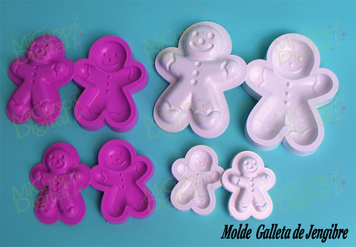 Molde Fomy Galleta Jengibre navidad