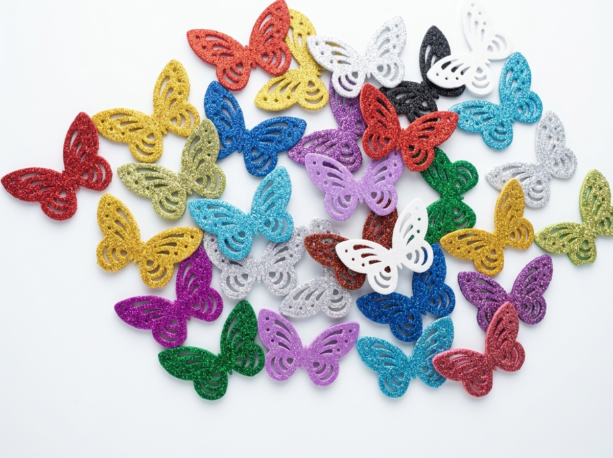 alasde mariposas elegantes Figuras en fomy troqueladas