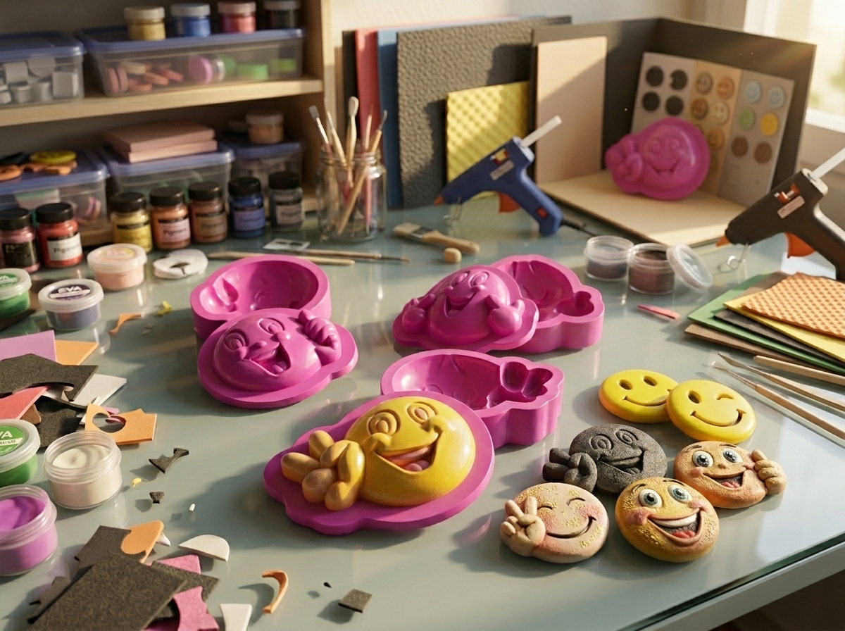 Termoforma emojis emoticones para fiestas infantiles