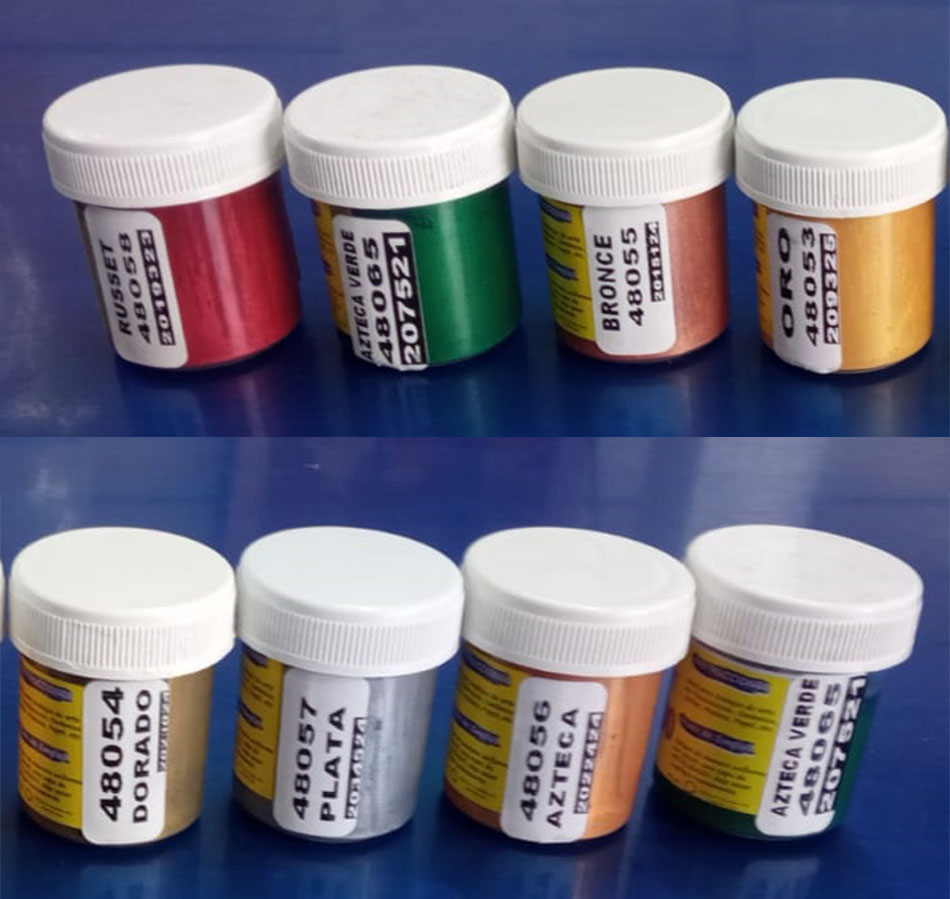 Pintura Acrílico Metálica metalizada de 30ml para artes y manual 1PZ