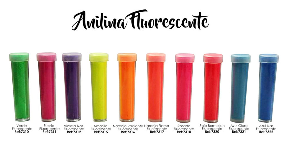 Anilina Para Velas Artesanales - Colores Fluorescentes 3 gramos | Velas e  Insumos León