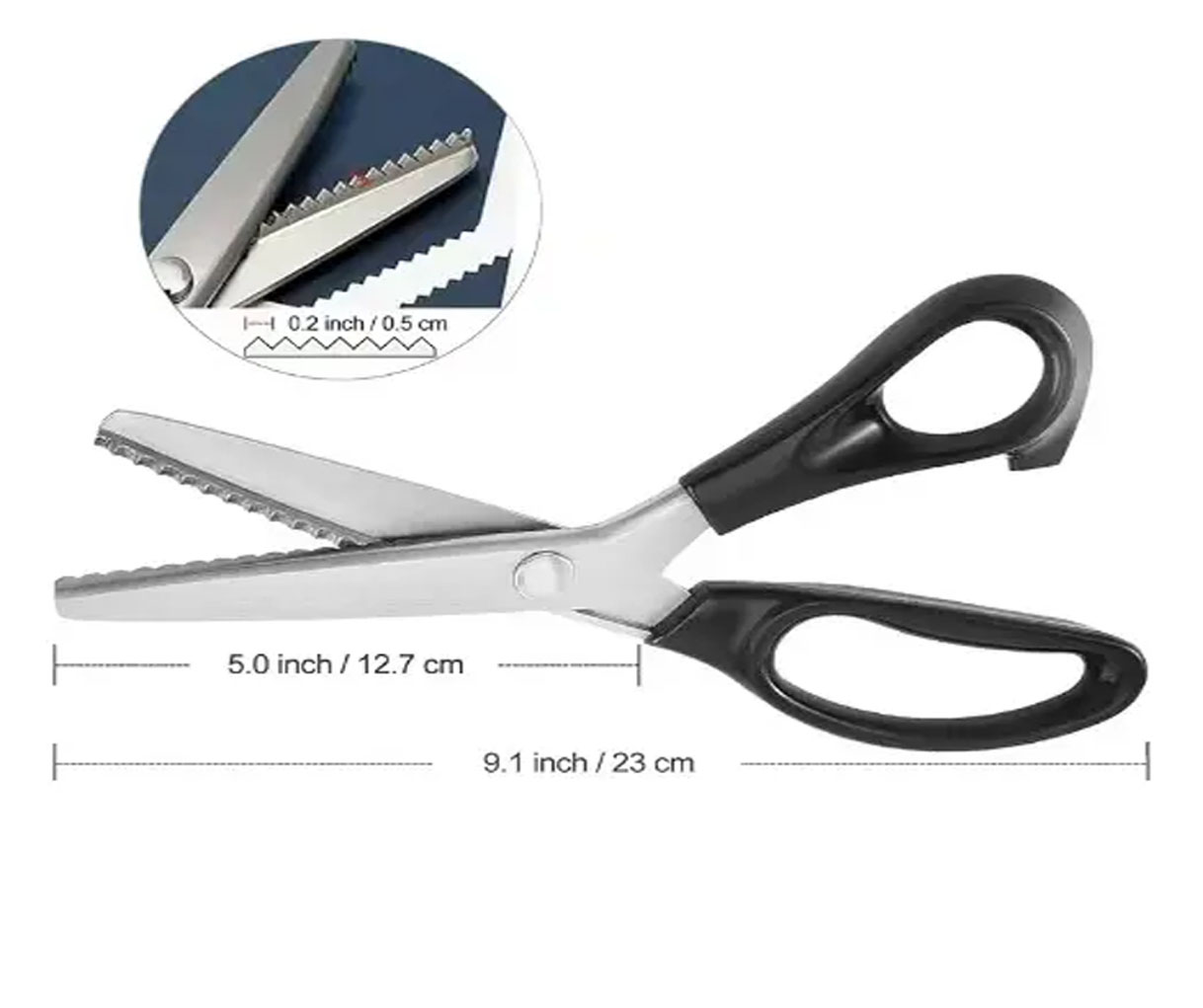 Tijeras De Costura Para Manualidades Corta zig zag ondas en cuero