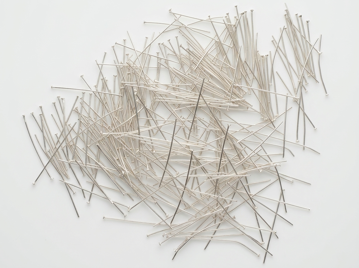 alfiler cabeza plana metalico para aretes colgantes y manualidades alambrismo