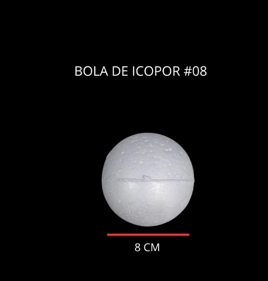 Bolas de Icopor esferas anime