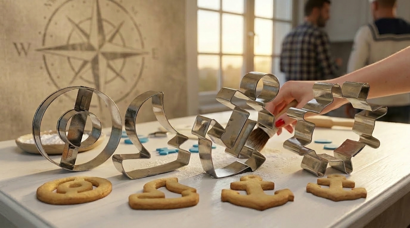 Molde de ancla cortador de galletas dia del padre