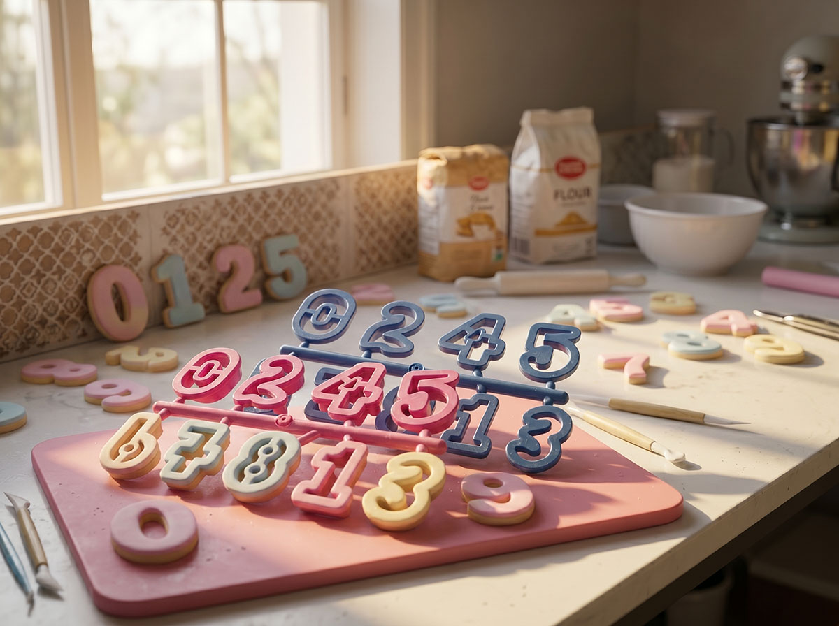 cortador de galletas forma de numeros reposteria pastel tortas