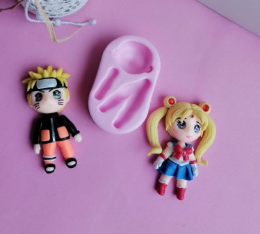 Molde figuras anime