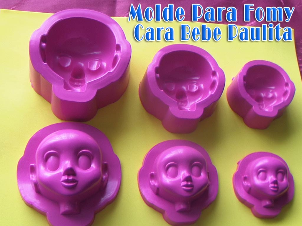 MOLDE PARA FOAMI FRUTAS PERA BANANO MANZANA CREAR SOUVENIRS FOMI