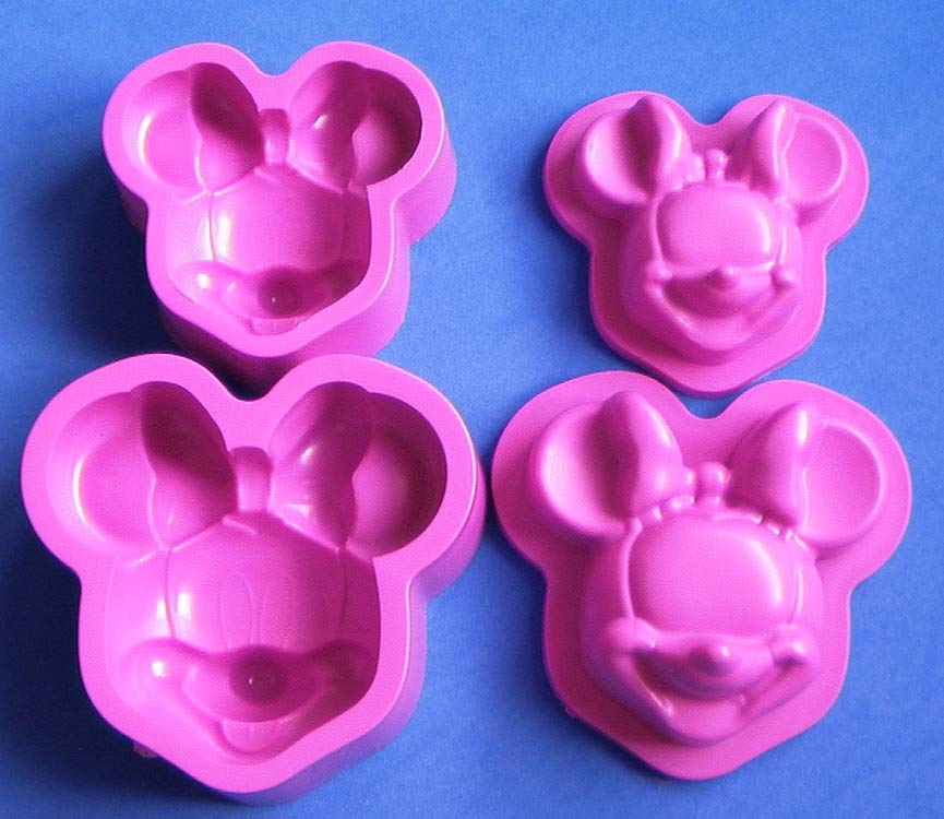 Molde cara minnie disney termoformado goma eva