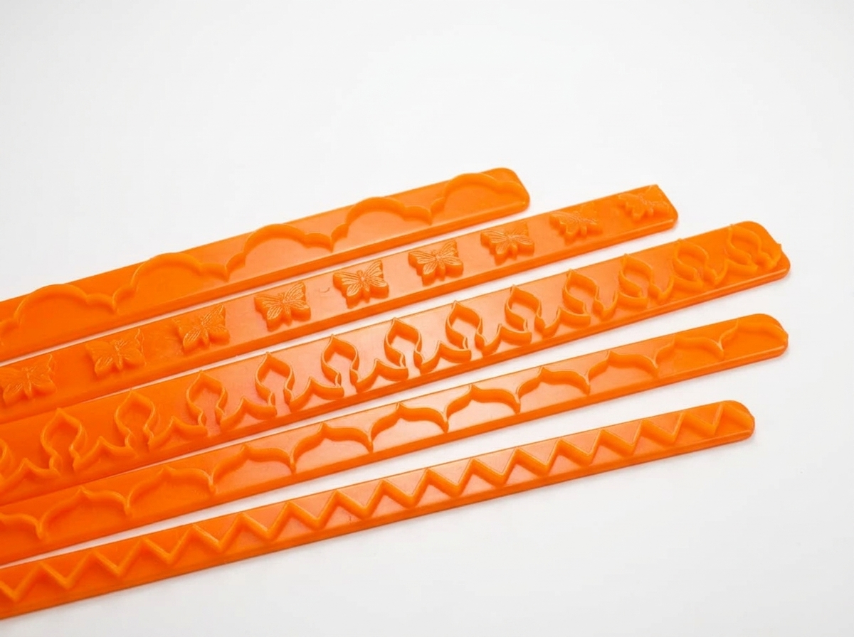 Plantilla plastica de Texturas Pasta Fondant 