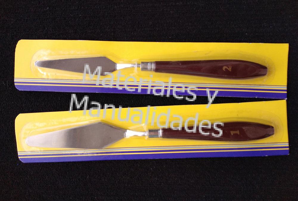 Espatula metalica para oleos pinturas acrilicos