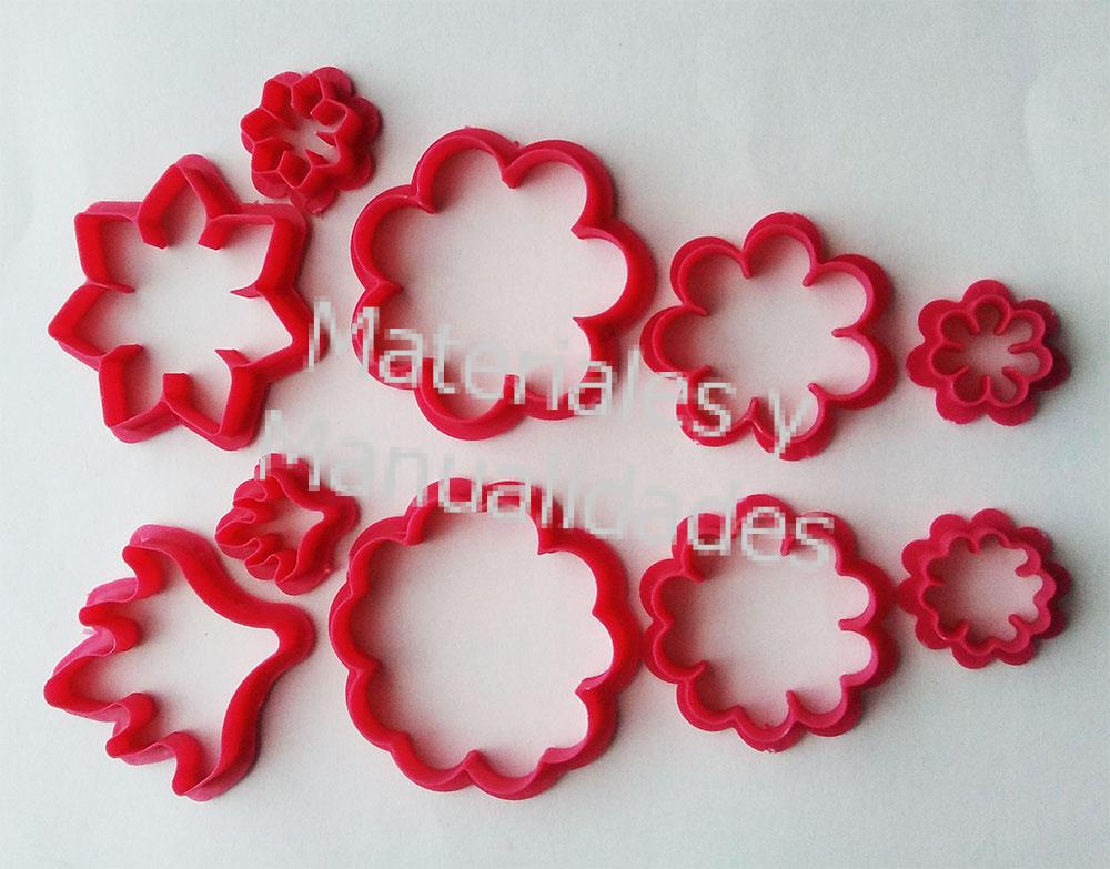 Cortador flores margarita para fondant arcilla