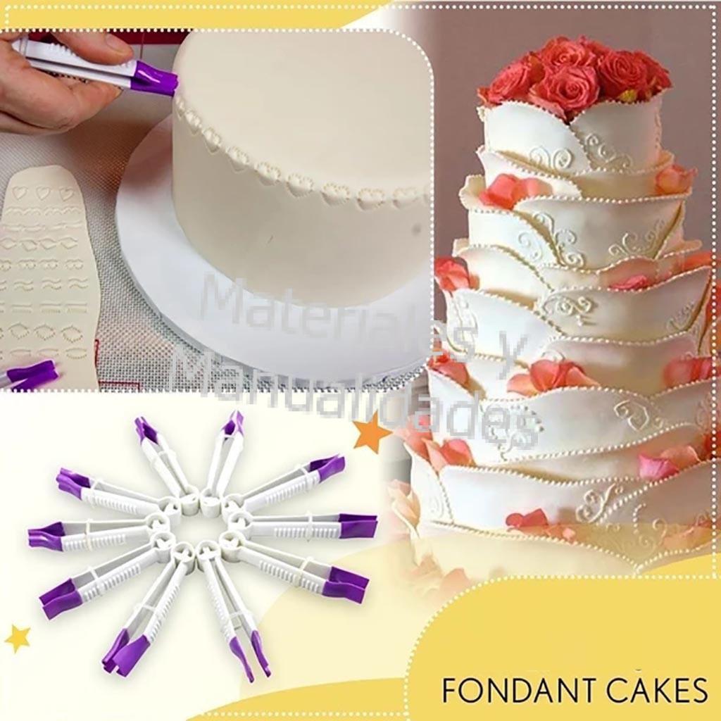 Pellizcadores para fondant o Crimpers Plásticos