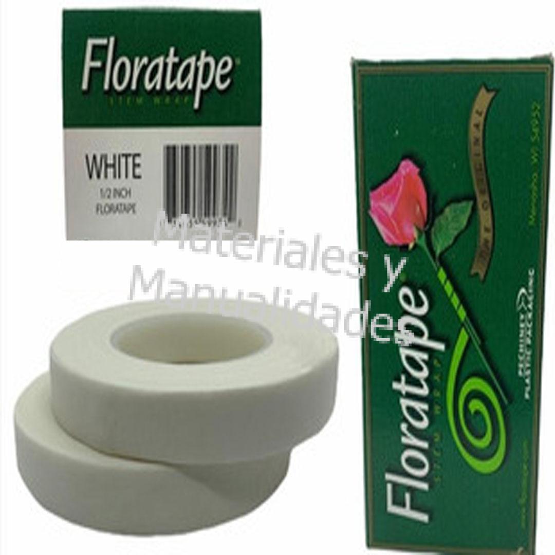 Cinta Adhesiva Para Floristería - 5 Rollos Verdes, Papel Crepé Impermeable, Para Ramos Y Manualidades, 27 M Cada Uno