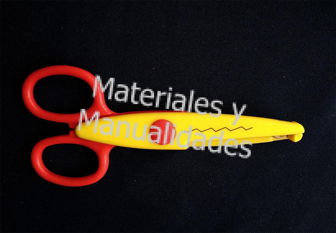 TIJERAS DECORATIVAS PARA MANUALIDADES EN CARTULINA,TELA, PAPEL O GOMA ...