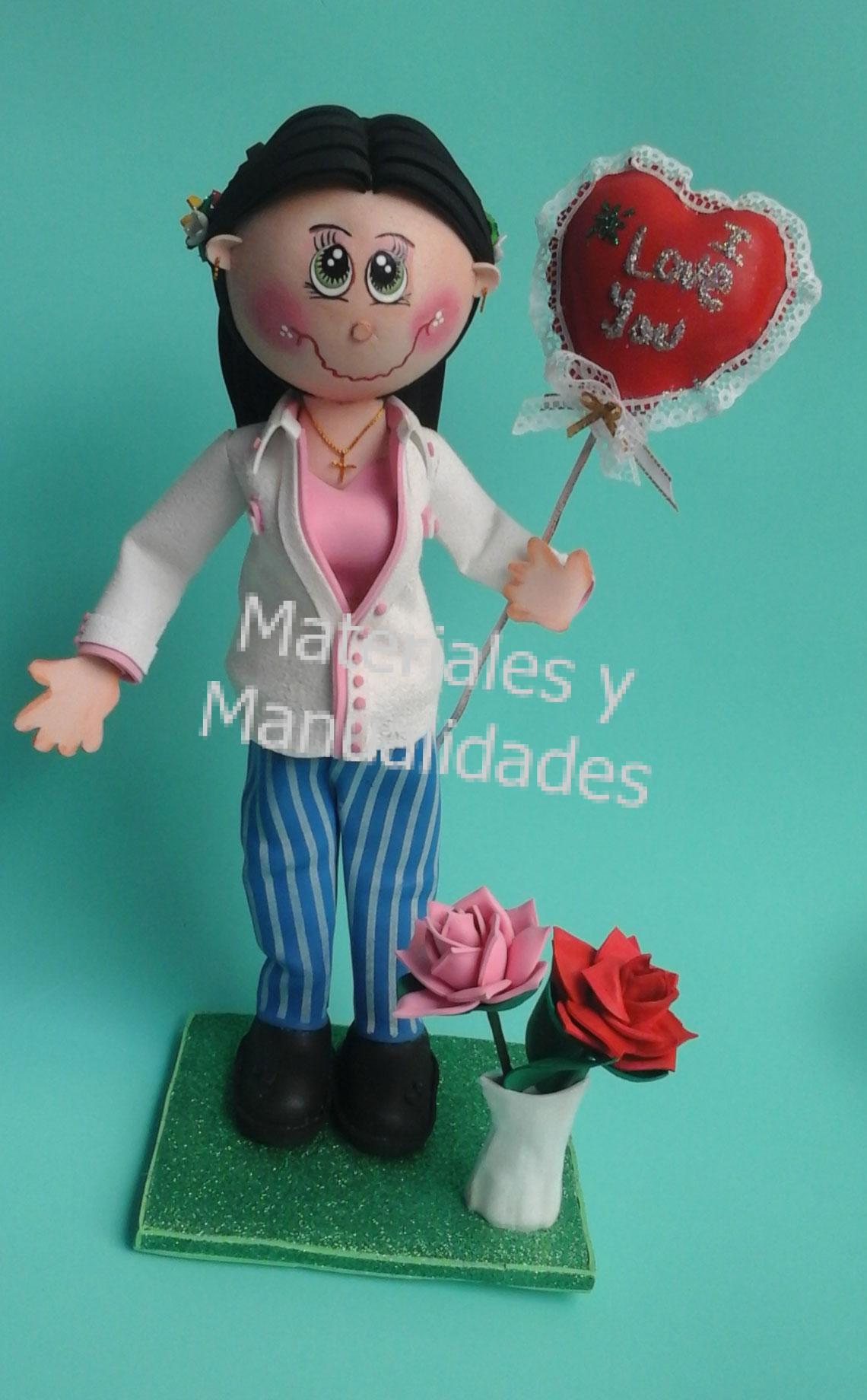 Muñeca fofucha personalizada