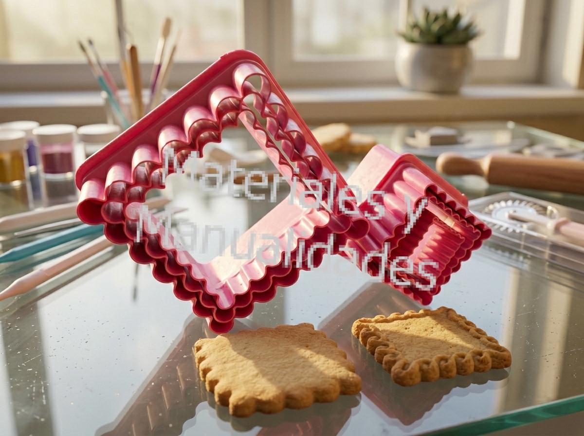 Set Molde Cuadrados doble funcion para Alimentos Cortador