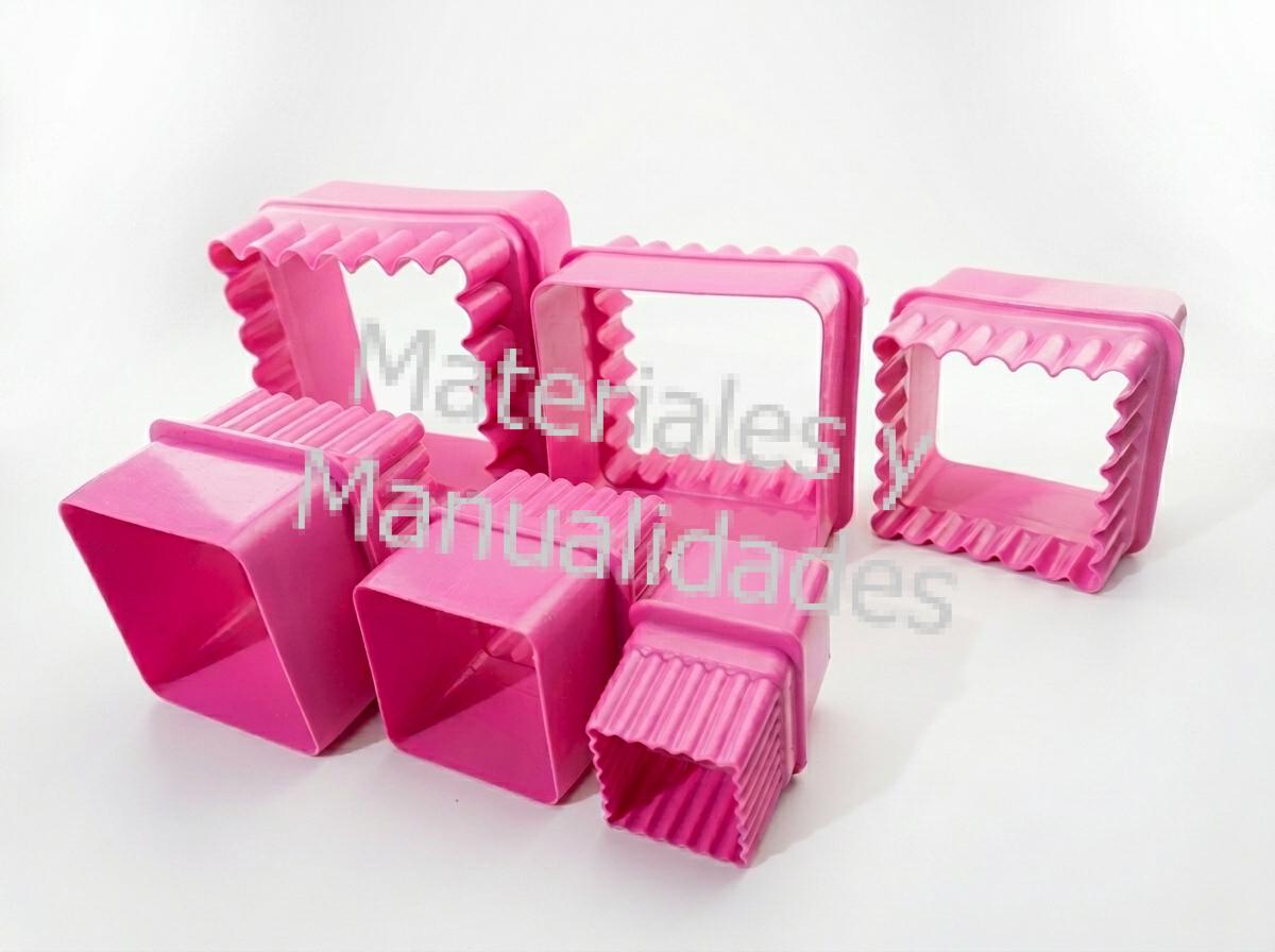Molde cuadrado para repostería tortas pastel galletas cortadores cuadrado cuadros