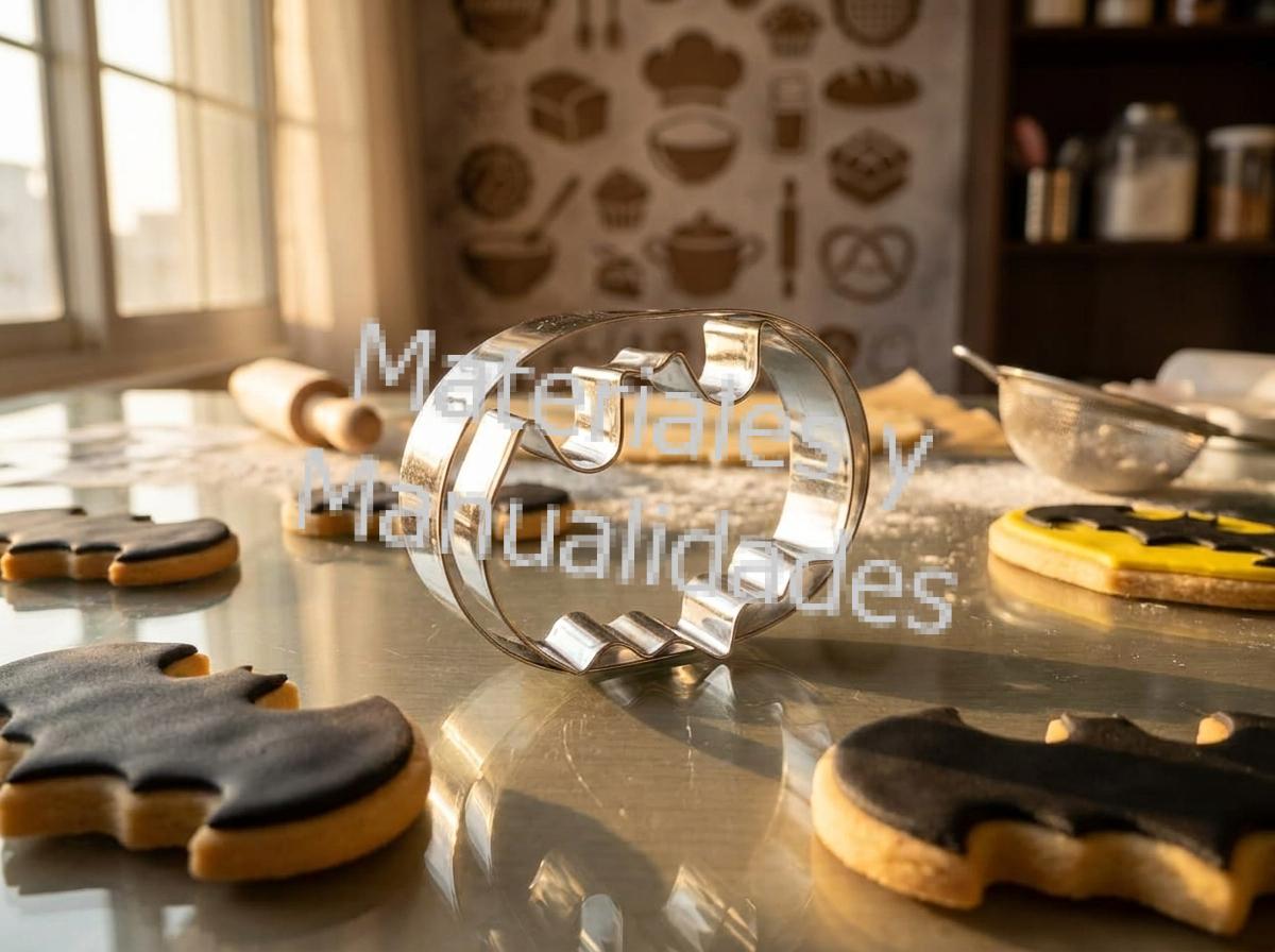 Cortador de Batman utensilio para decorar mini tortas browni