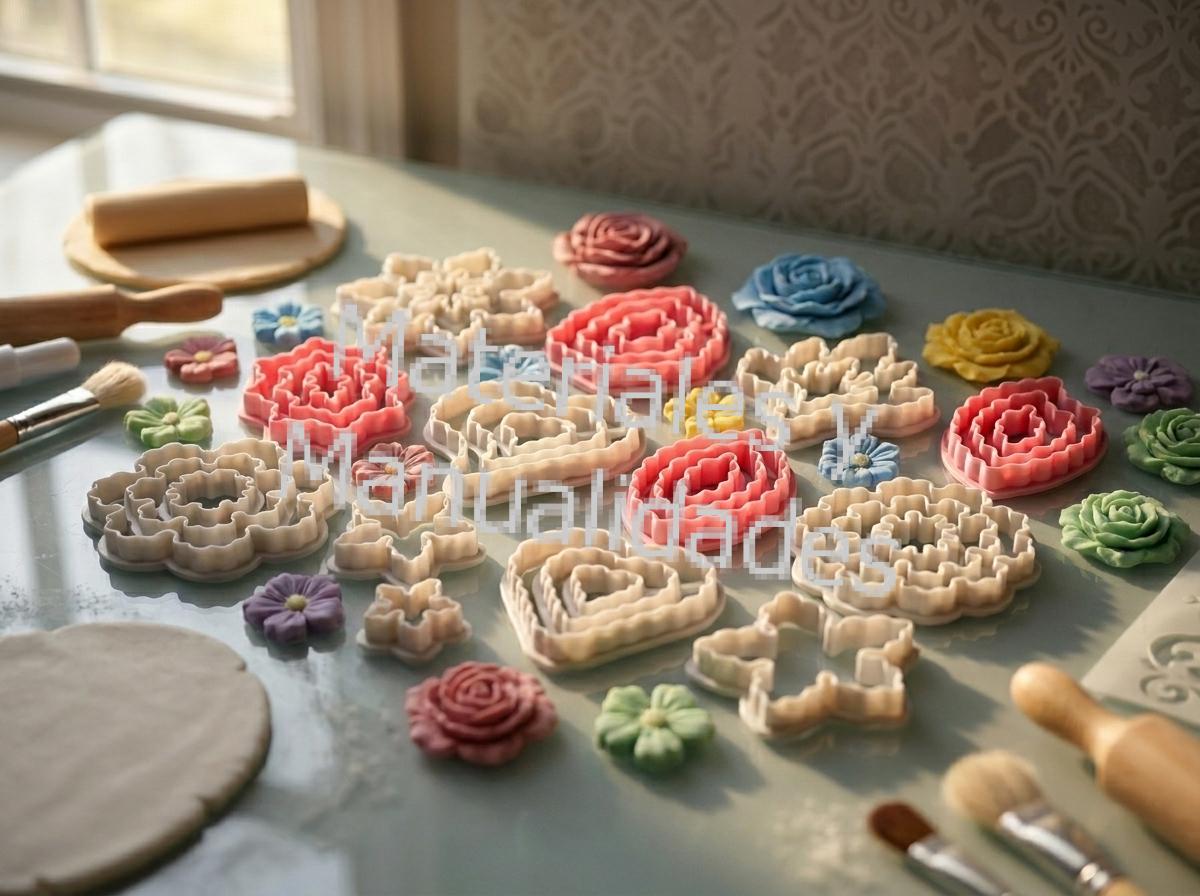 Cortador de flores para reposteria floristeria artificial decoracoin de tortas