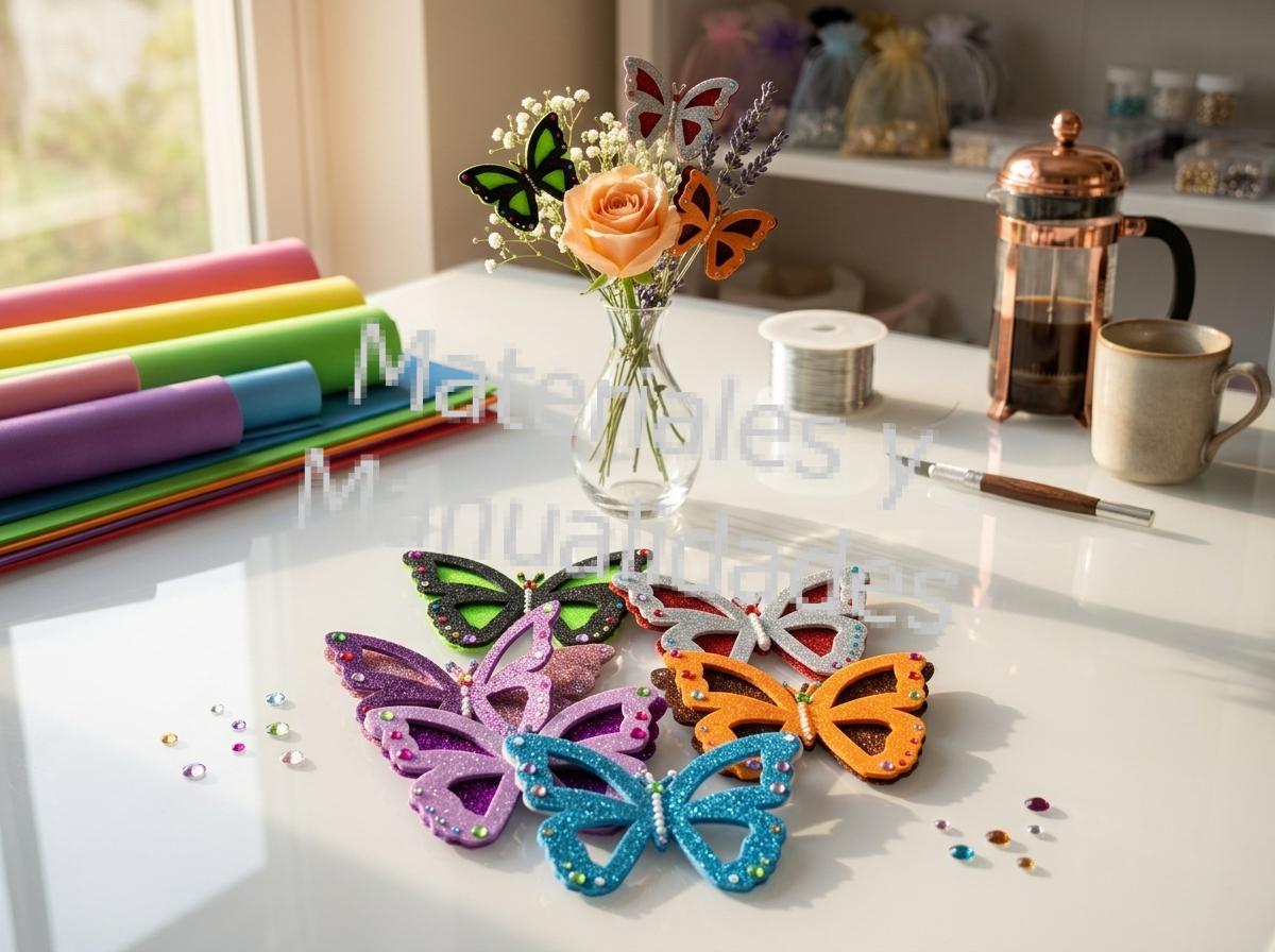 adornos decorativos mariposas para fiestas
