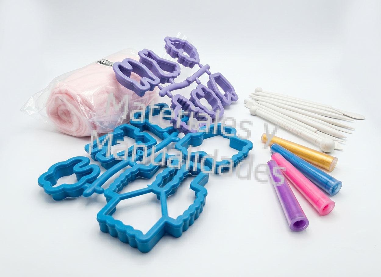 Cortador molde plastico pasta flexible prendas de ropa de baby shower