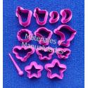 Cortador miniatura Para aretes joyas en Masa Flexible 2