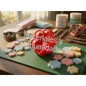 Set Cortador de galletas forma flores redonda utensilio cocina 2