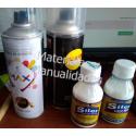 Pintura en Aerosol Laca Fijador Barniz Mate Transparente Pasta f 3