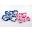 Cortador plástico ropa de bebes para recuerdos en pasta flexible 2