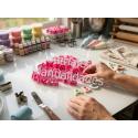 Molde para fondant letras 2 cm alfabeto Abecedario y números 2 c 2