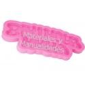 Molde en silicona forma happybirthay para decorar galletas muffi 3