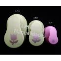 Set Perforadoras troquel Flor Tulipán para fomy papel tarjetería 3