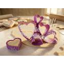 6 Moldes cortador de corazón Para utensilio cocina y manualidade 2