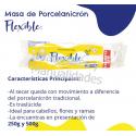 Masa Flexible porcelanicrón por 500 gramos 2