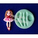 Molde en silicona cuerpo completo de muñeca para porcelanicrón 3