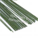 Varillas de alambre Tallos de alambres Floral Verde Hoja Para Cu 3
