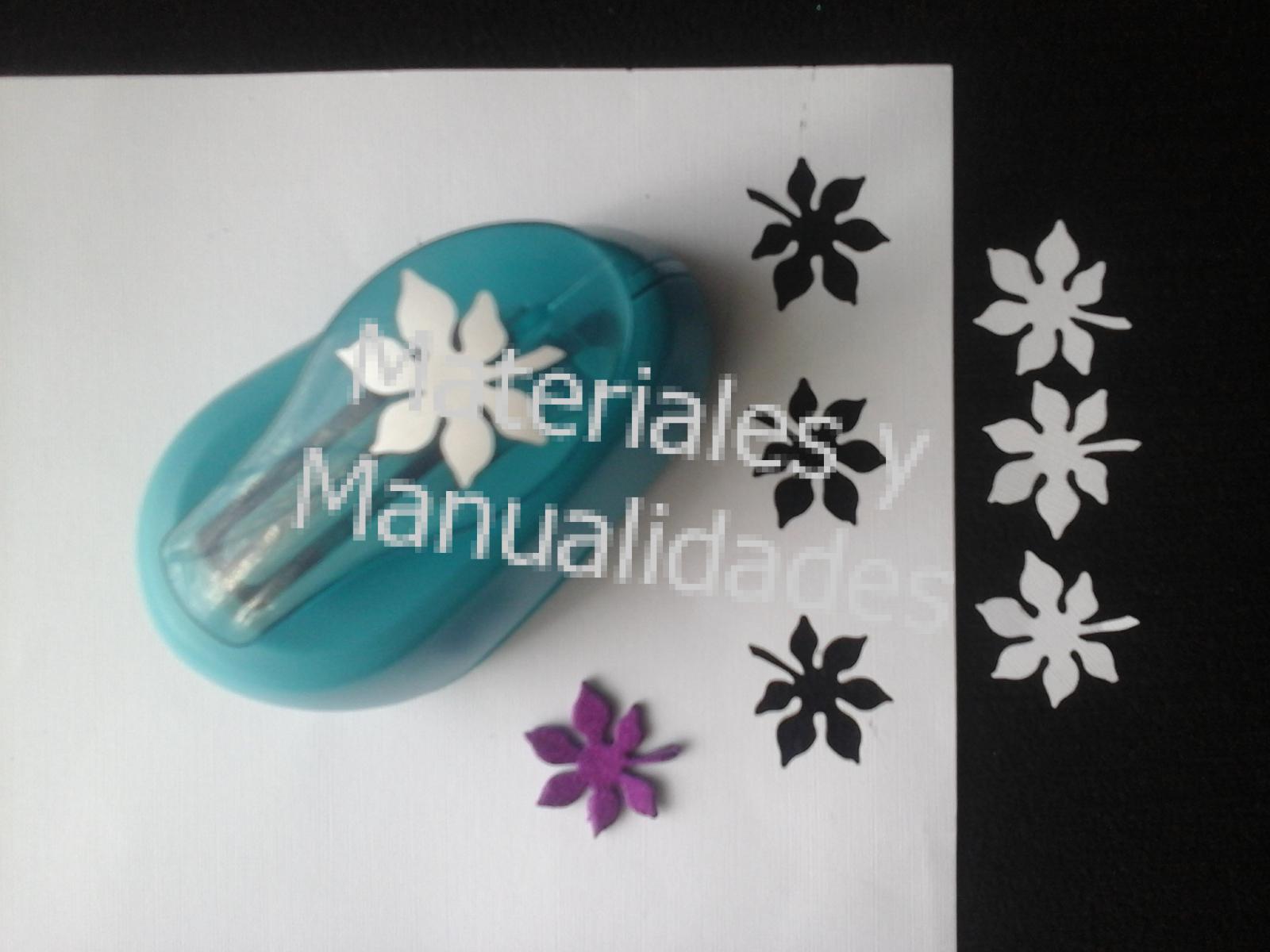 Troquel foami Perforadora Flor Puntuda para fomy Papel cartulina