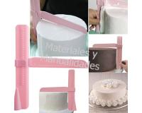 Raspe de crema perfecto Alisadora Regla espátula Ajustable espát