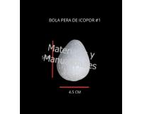 Bola Pera De Icopor #1 de 5cm huevos Para Manualidades Y