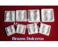 Molde Para Foamy Brazos Dulceros Para fofuchas y modelado de pas