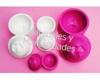 Molde para fomy caras de fofuchas foami oferta 4pz