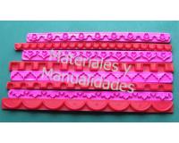 Cenefas Para Repujado En Metal Pergamino Marcar Fondant